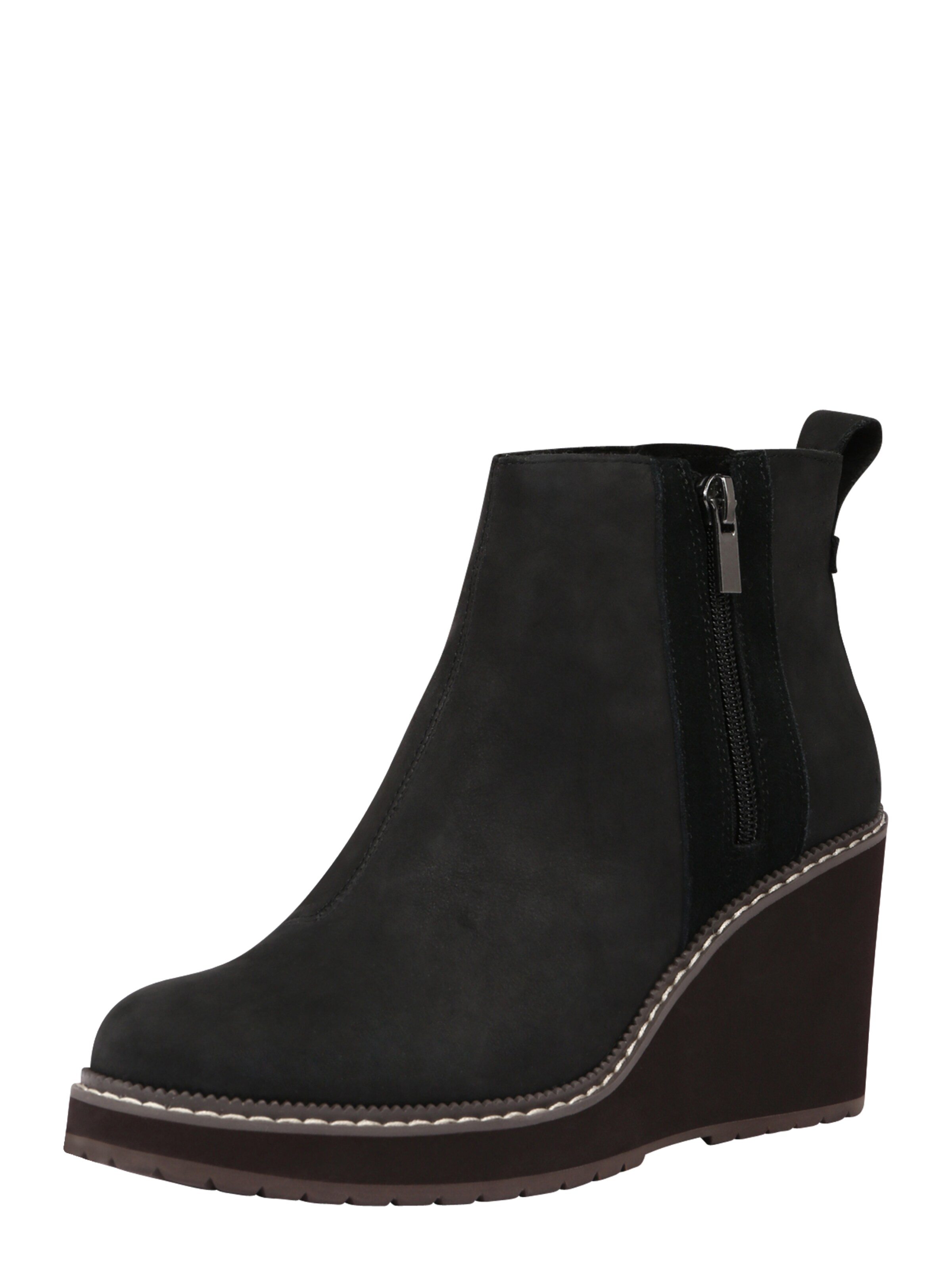 Gabor Gabor enkellaars in cognac suede sleehak online kopen.