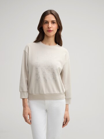 JOOP! Sweatshirt ' Telissa ' in Grijs: voorkant