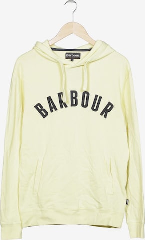 Barbour Kapuzenpullover S in Gelb: Vorderseite