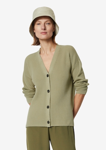 Marc O'Polo Knit Cardigan in Green: front