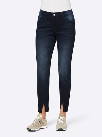 heine Regular Jeans in Blauw: voorkant