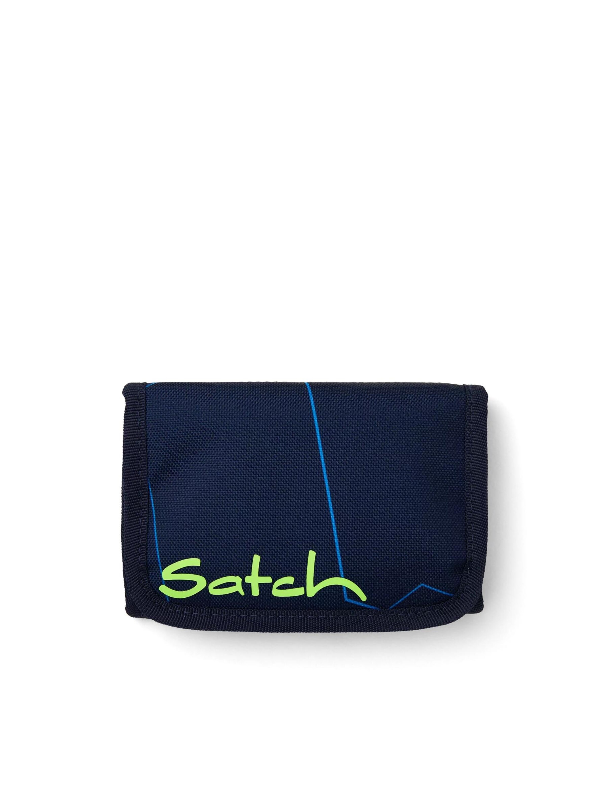 Satch Wallet 'Portemonnaie Geldbeutel' in Blue: front