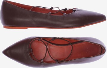 UNITED COLORS OF BENETTON Flats & Loafers in 39 in Brown: front