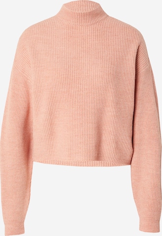 ABOUT YOU Sweater 'Asya' in Orange: front