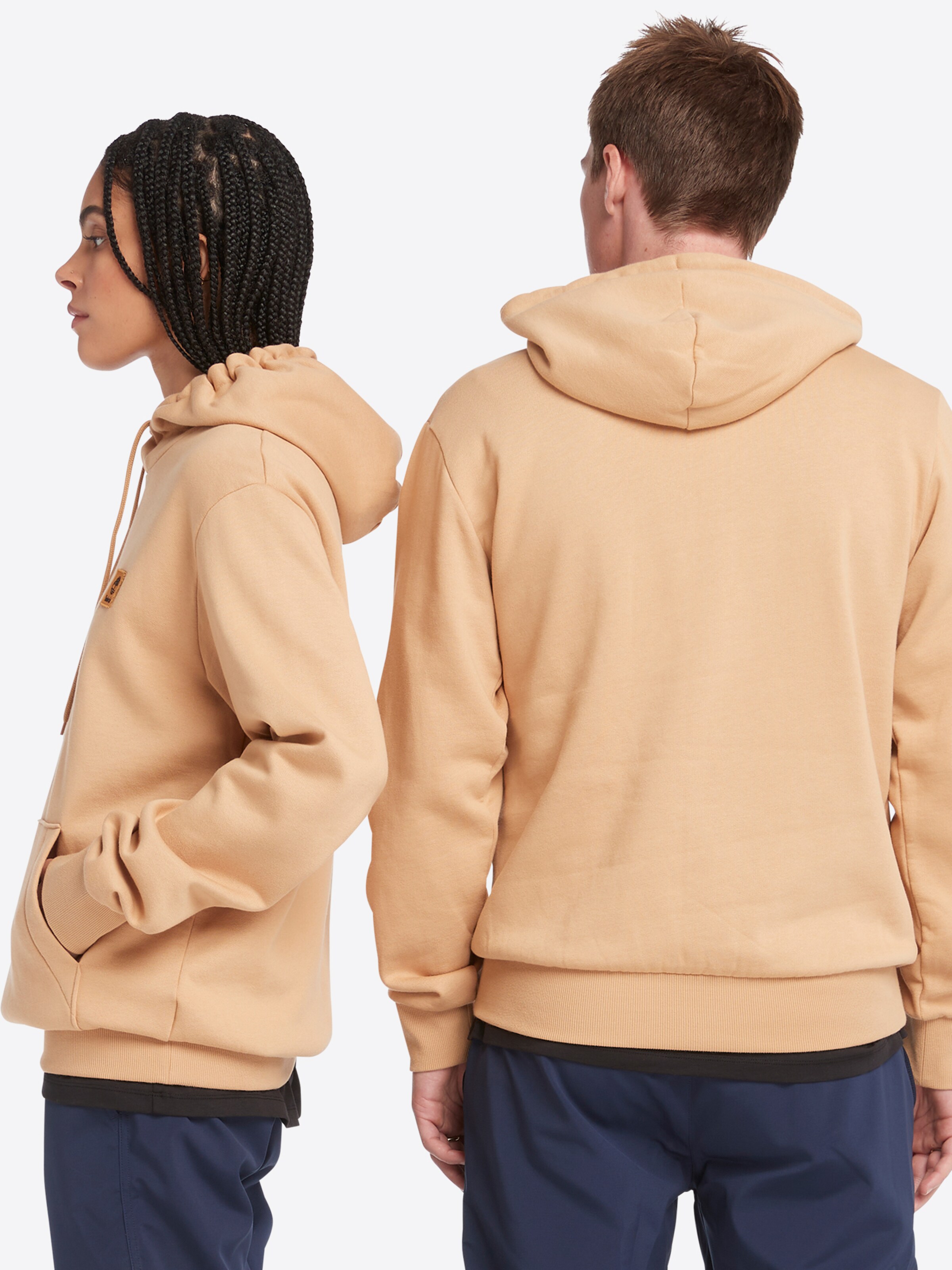 Sweatshirt Badge Cream L