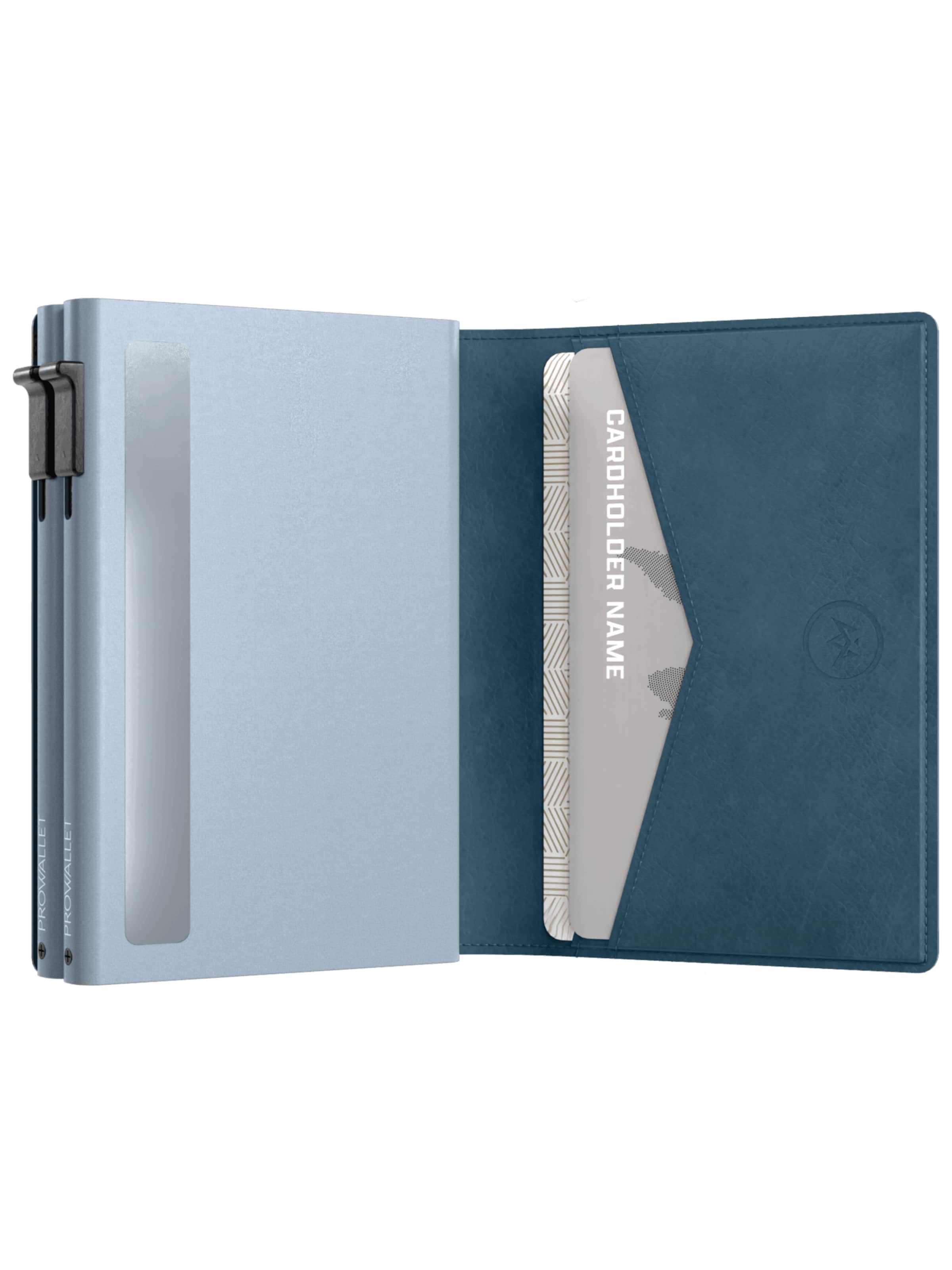 Porte-monnaies 'Pasjeshouder Double' Prowallet en bleu