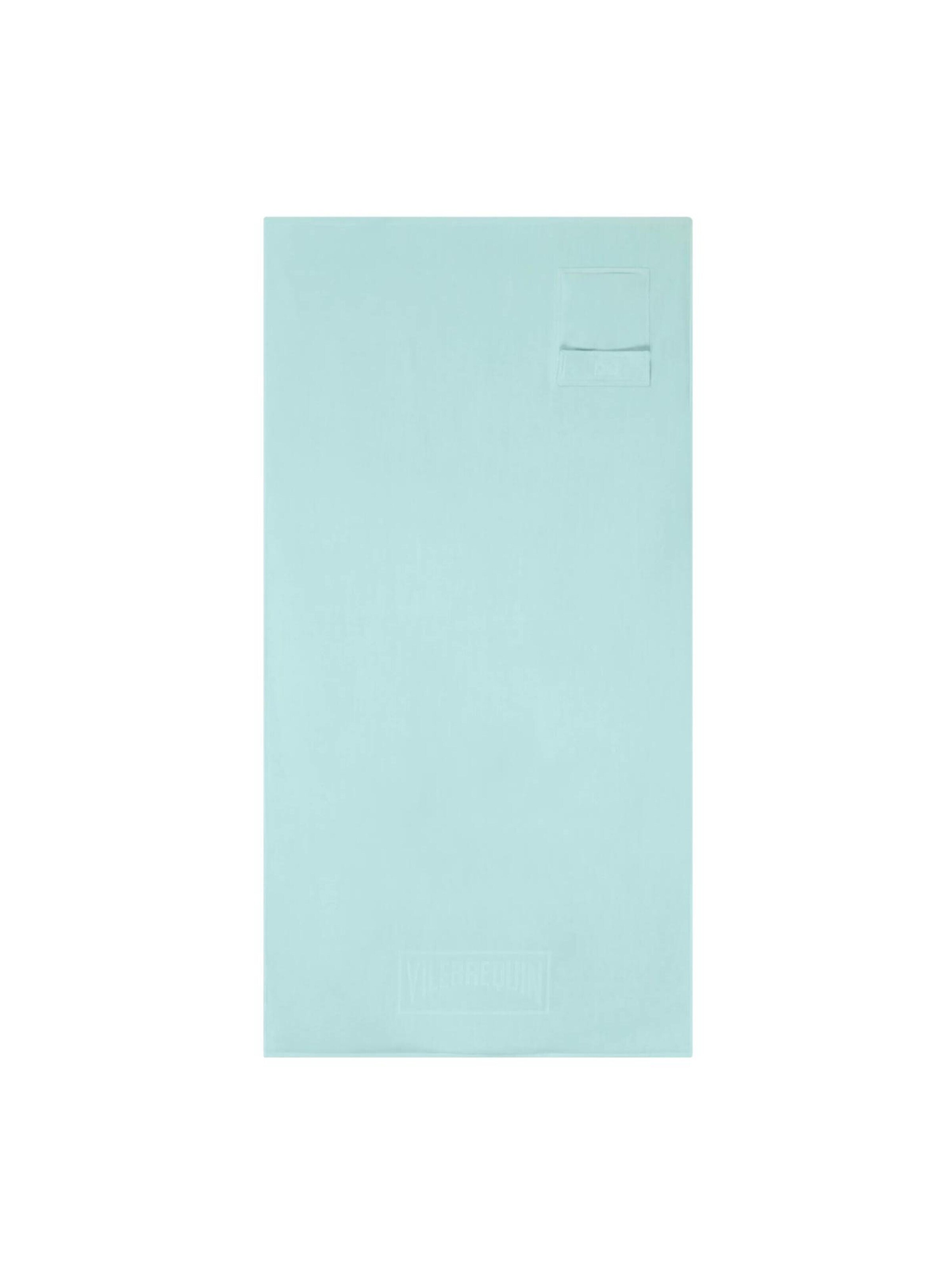 Serviettes Vilebrequin en bleu : devant