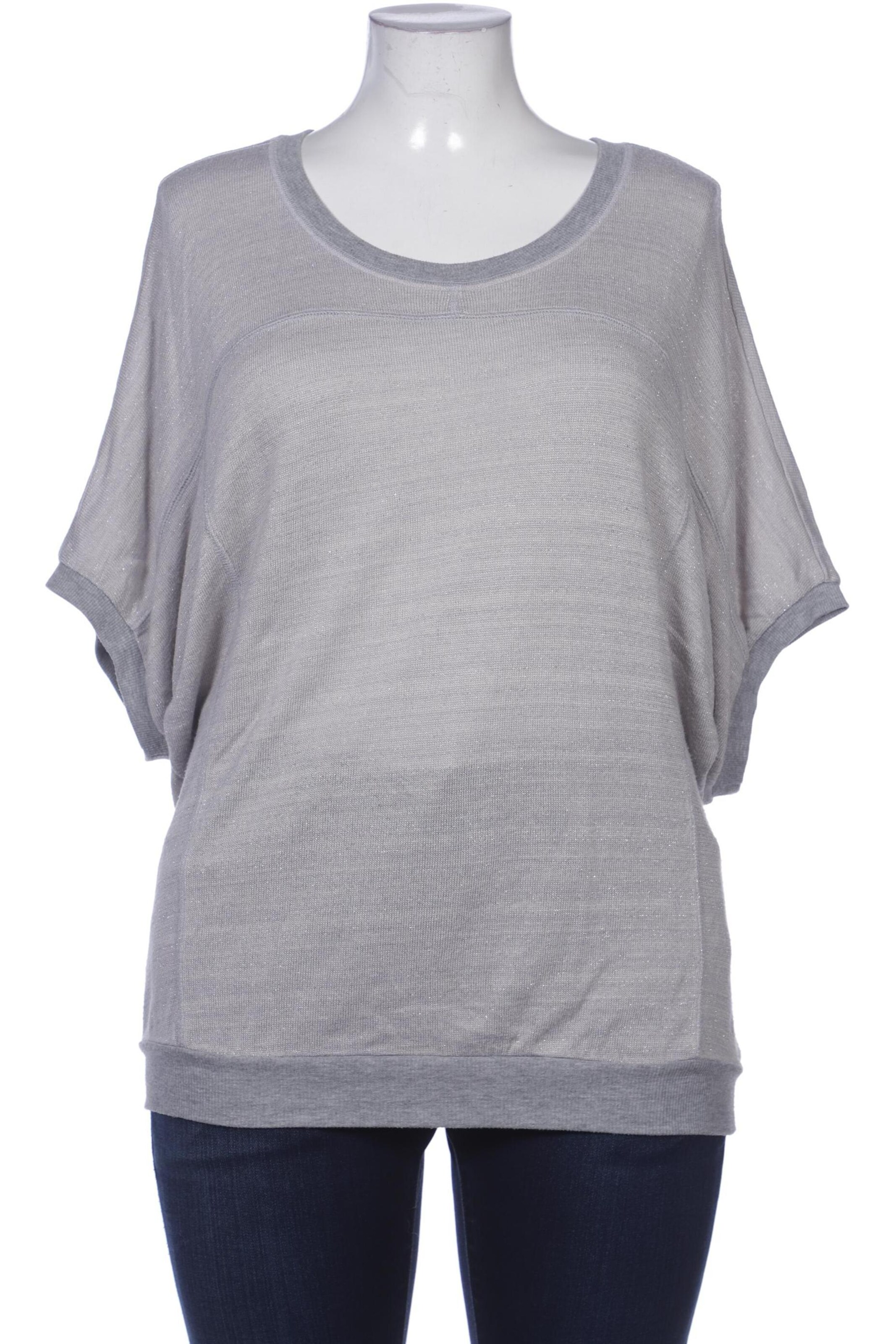 LAURIE Pullover XXL in Grau: Vorderseite