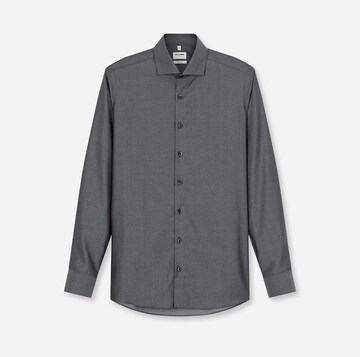 OLYMP Slim Fit Hemd in Grau: Vorderseite
