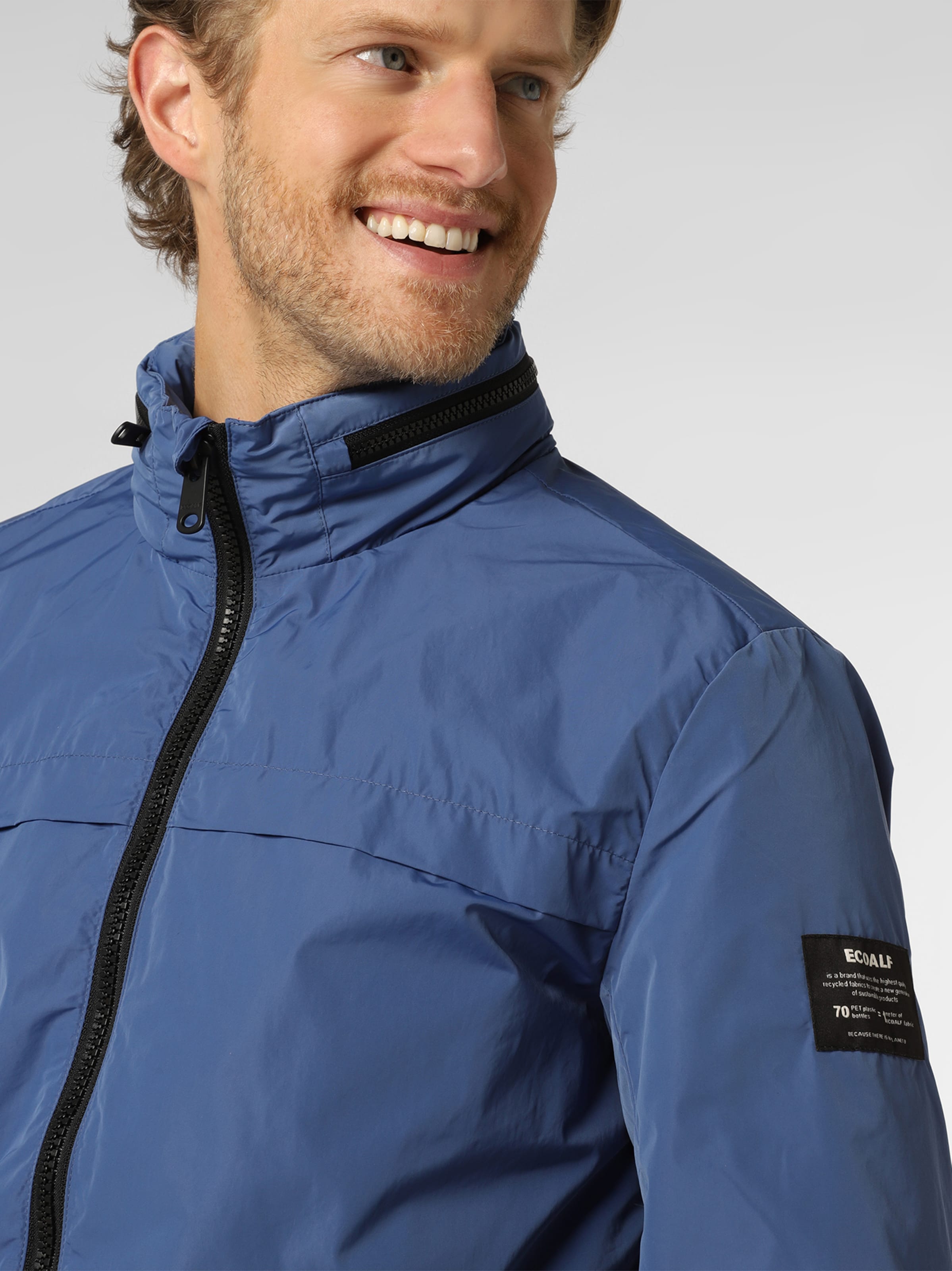 Männer Jacken ECOALF Übergangsjacke 'Benialf' in Blau - YD85141 Männer Jacken ECOALF Übergangsjacke 'Benialf' in Blau - YD85141