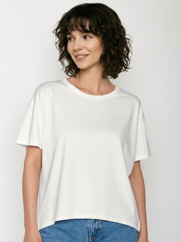 GREENBOMB Shirt 'Feel' in White