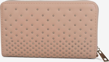styleBREAKER Wallet 'Geldbörse mit kleinen Kugelnieten' in Pink: front
