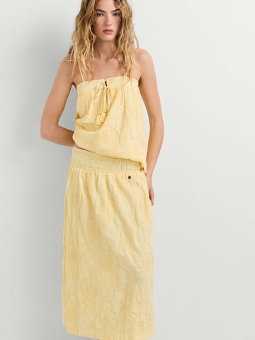 Jupe 'Franca' Pepe Jeans en jaune