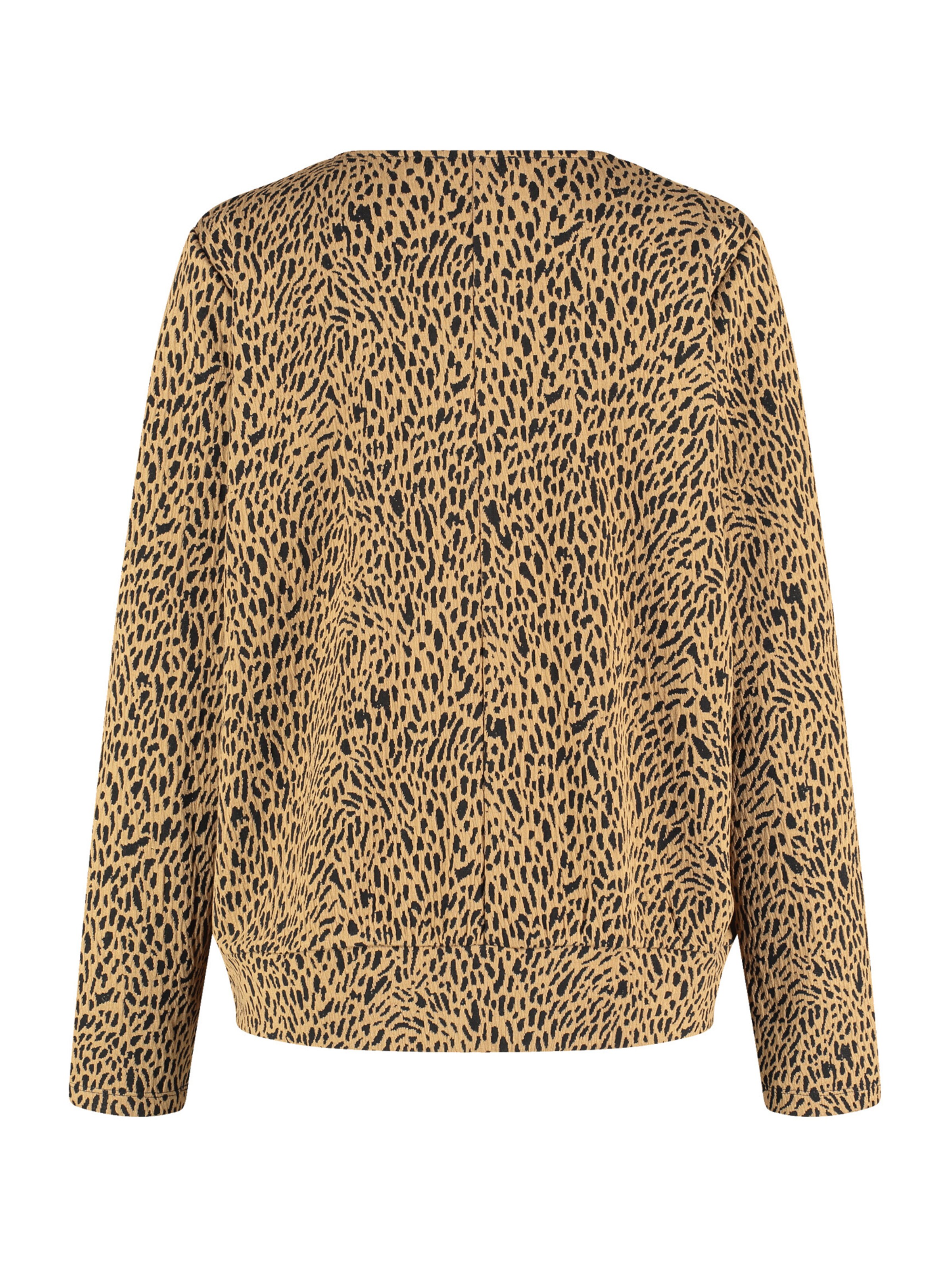 TAIFUN Μπλουζάκι σε καφέ