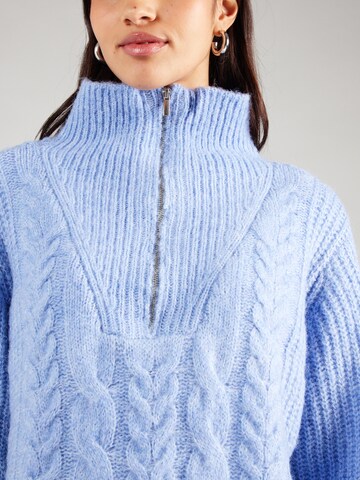 PIECES Pullover in Blau
