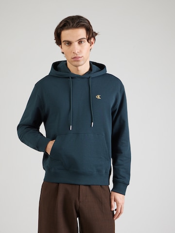 Calvin Klein Jeans - Sweatshirt em azul: frente