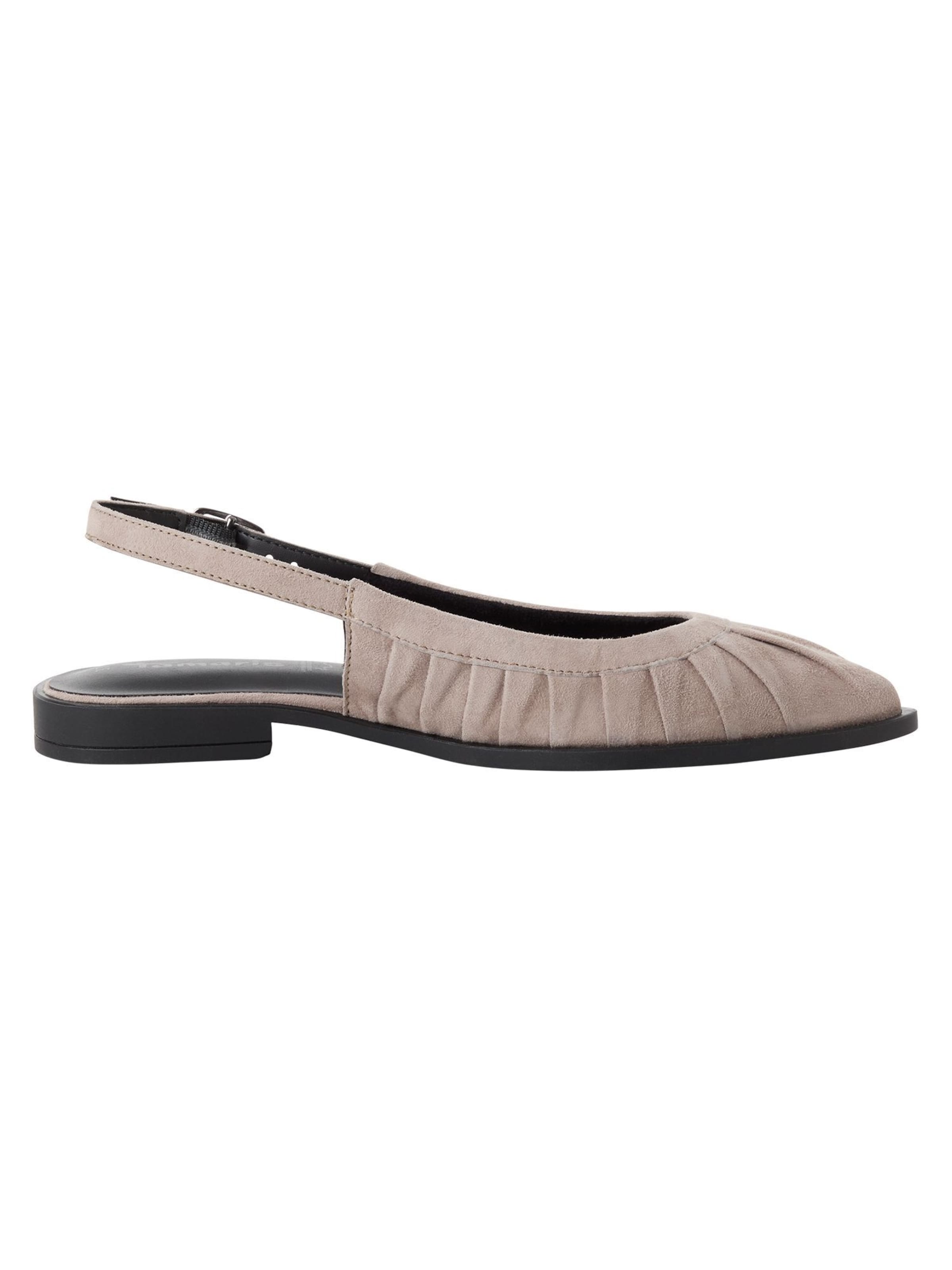 Ballerines à lanières Tamaris en beige