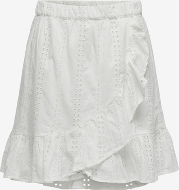 ONLY - Falda 'DONNA' en blanco: frente