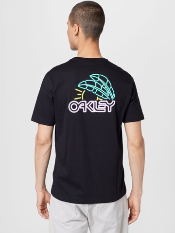 OAKLEY Performance shirt 'Sunrise' in Black: front