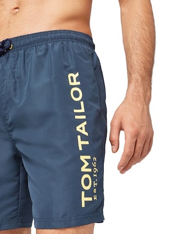 Shorts de bain 'Jeremy' TOM TAILOR en bleu