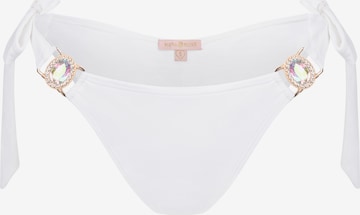 Bas de bikini 'Amour' Moda Minx en blanc : devant