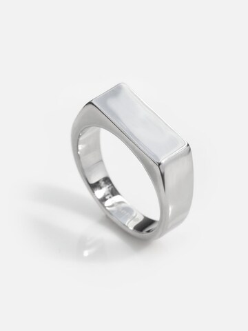 warpedsense Ring in Silver: front