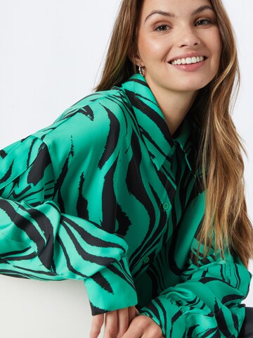 Misspap Blouse in Groen