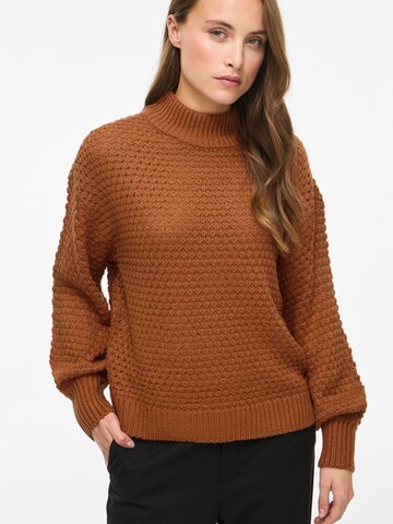 VILA Sweater in Brown