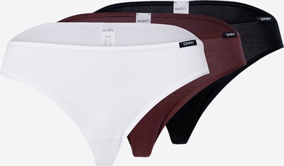 Skiny Slip 'Essentials Rio' en rouge / noir / blanc, Vue avec produit