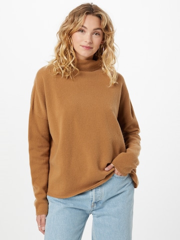 DRYKORN Sweater 'LIORA' in Brown: front