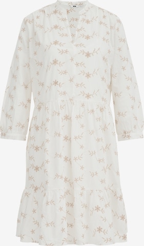 Abito camicia di WE Fashion in bianco: frontale