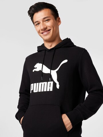 PUMA Sweatshirt 'Classics' in Zwart