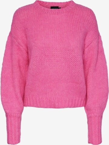 PIECES Pullover 'DITTE' in Pink: predná strana