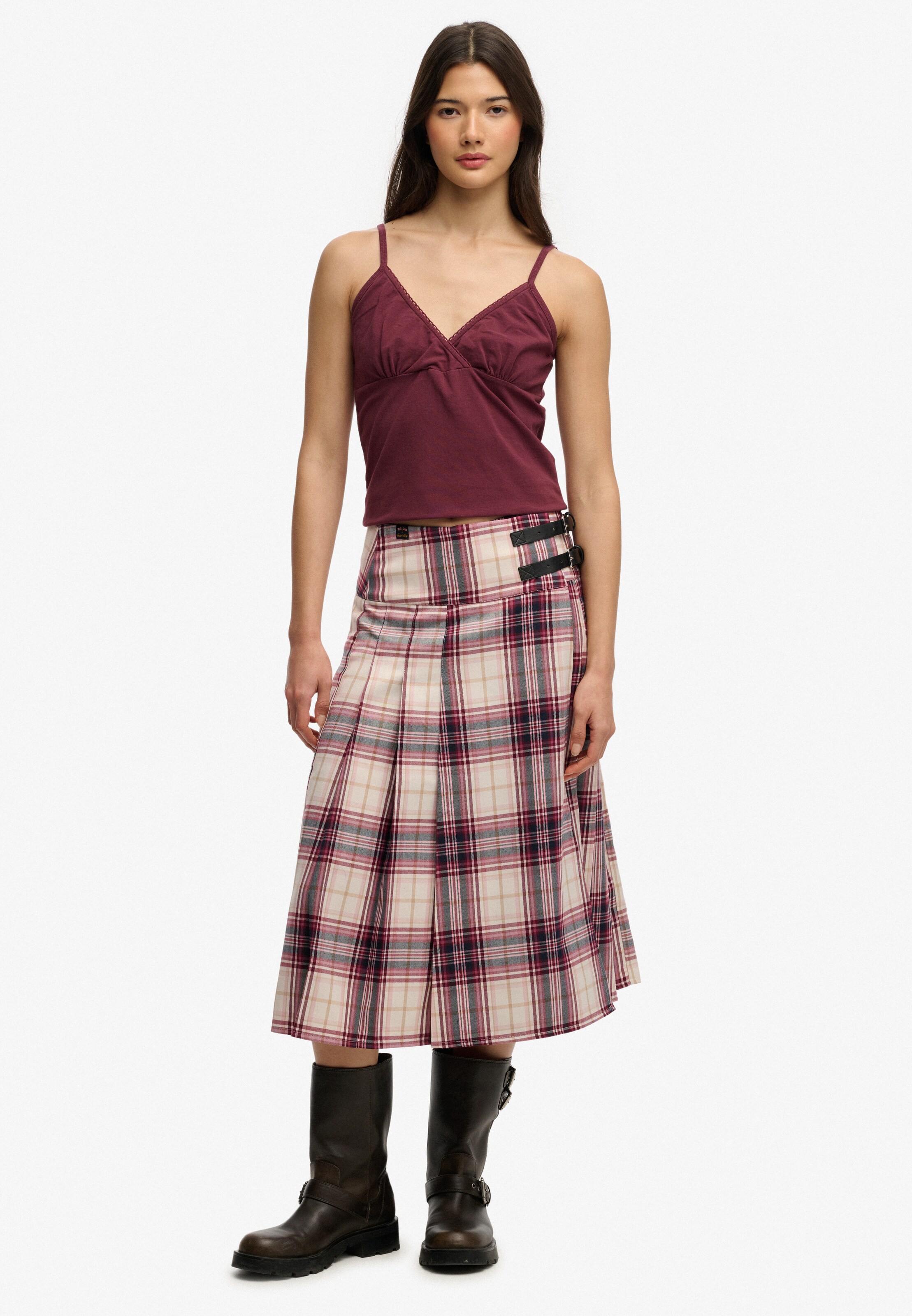 Superdry & Co Top 'Essentials' in Red