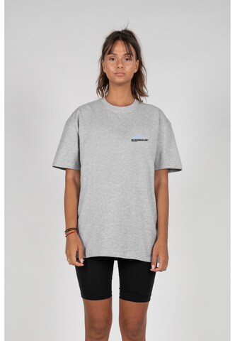 MJ Gonzales Oversized Shirt 'Wave 1' in Grey: front