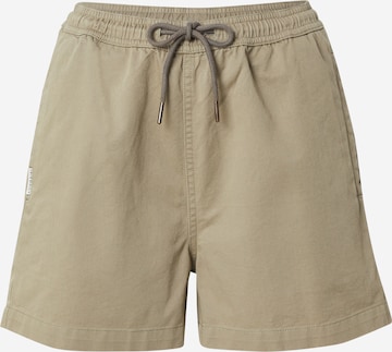 Iriedaily Regular Byxa 'Isie' i grön: framsida