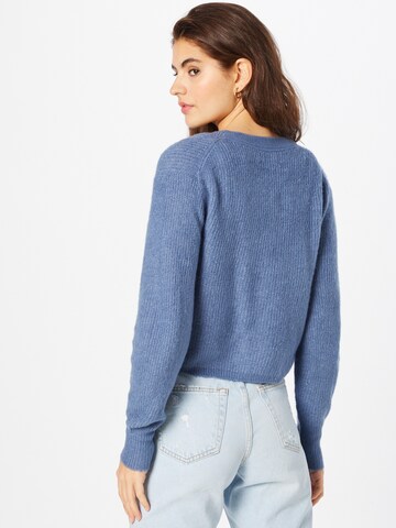 ONLY Knit Cardigan 'MONICA' in Blue