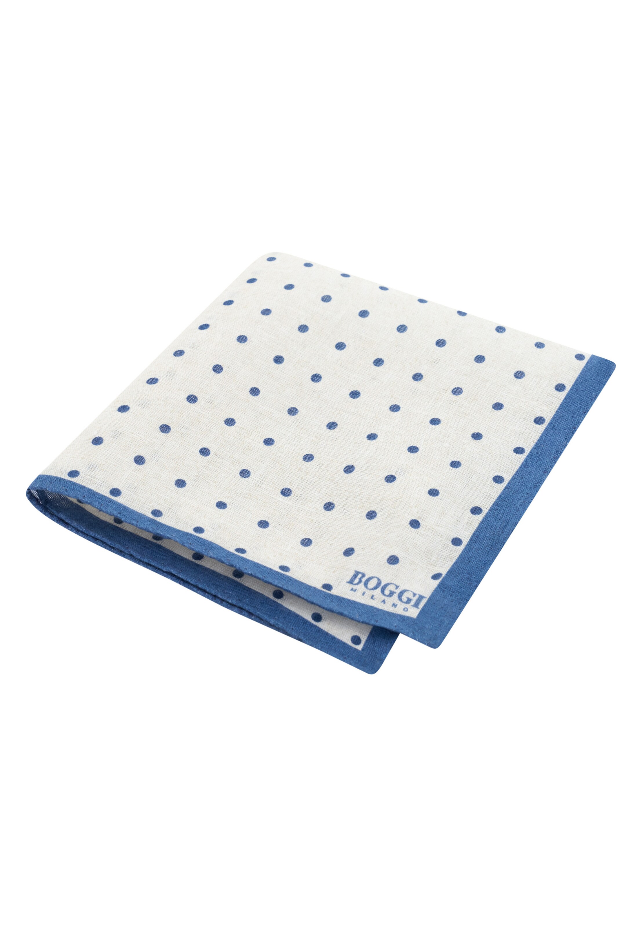 Foulard Boggi Milano en bleu : devant