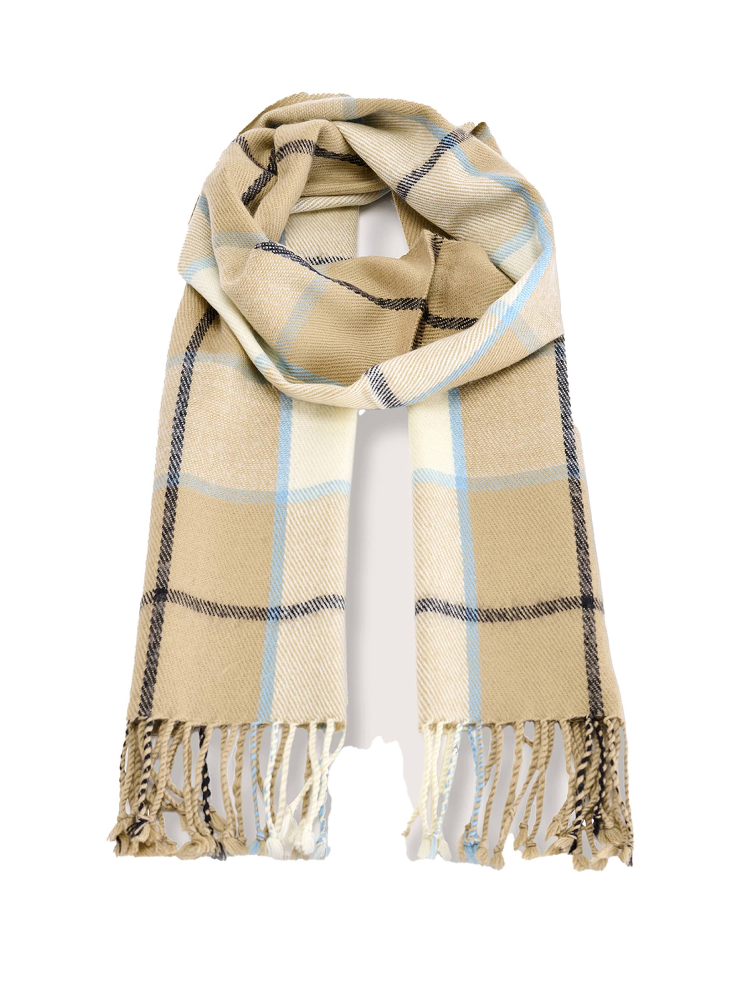 Sciarpa di Camomilla Italia in beige: frontale