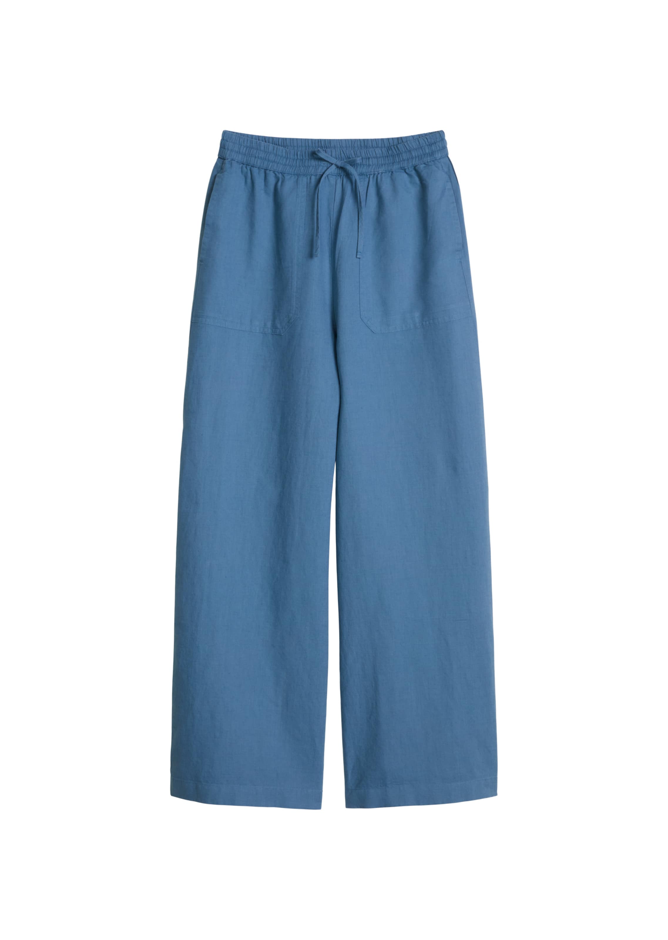 Marc O'Polo DENIM Broek in Blauw: voorkant