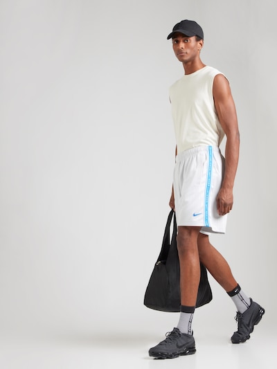 Nike Sportswear Calças em azure / cinzento claro, Vista do artigo