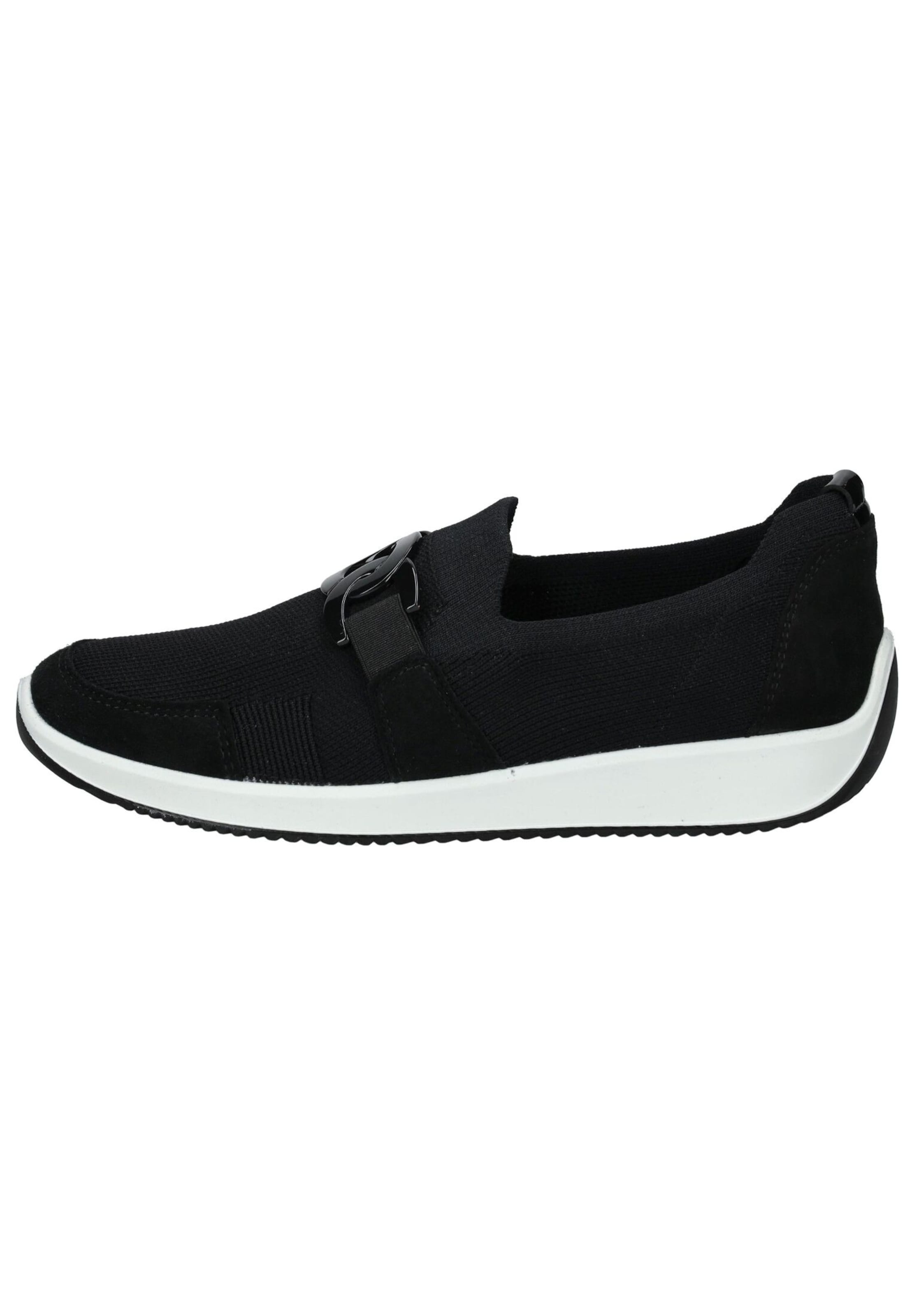 ARA Slip-on 'Lissabon' in Zwart