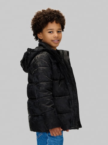 Calvin Klein Jeans Kevad-sügisjope, värv must: eest vaates