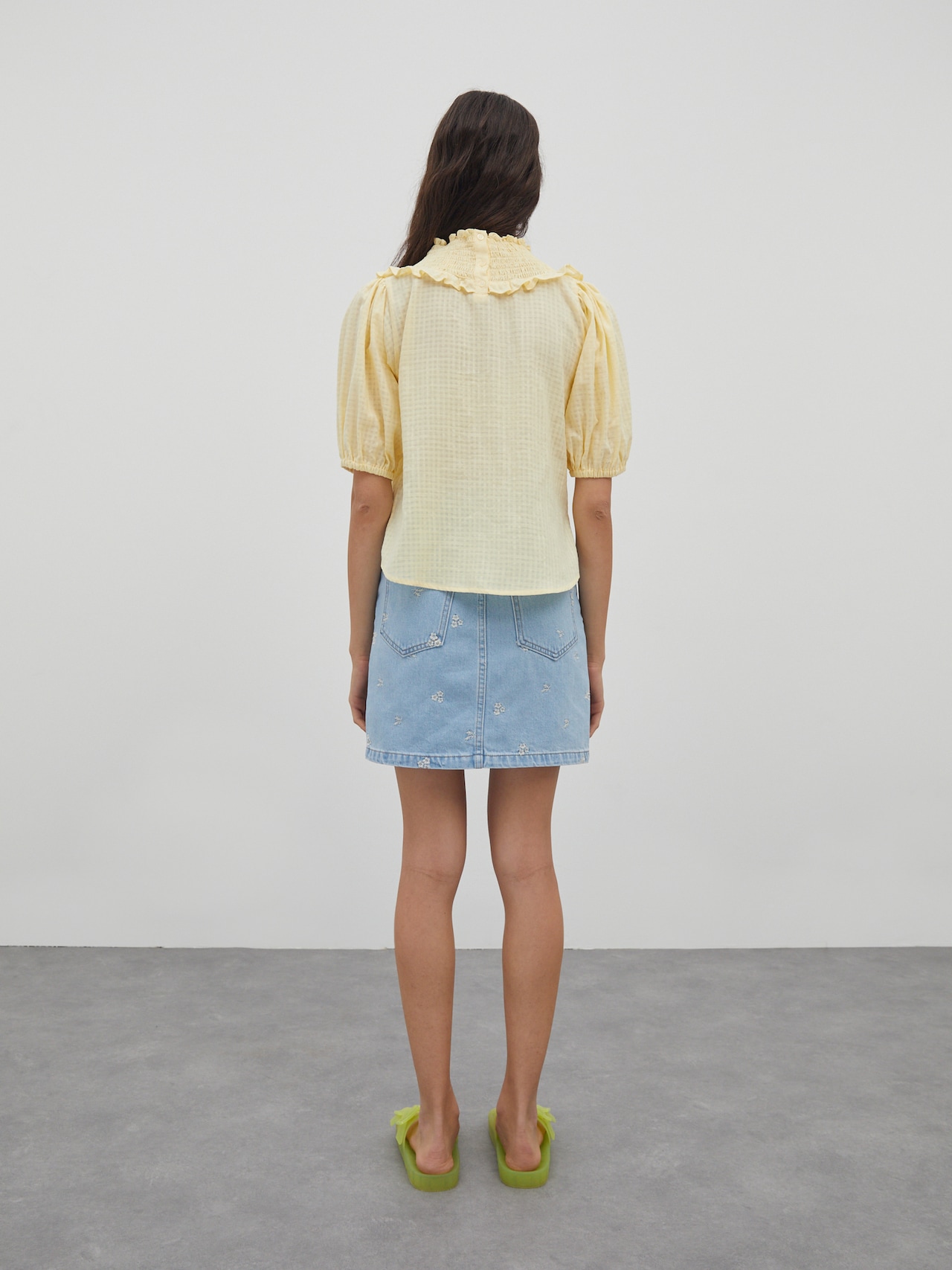 EDITED Camicia da donna 'Eila' giallo chiaro