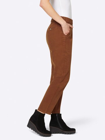 Loosefit Pantalon heine en marron