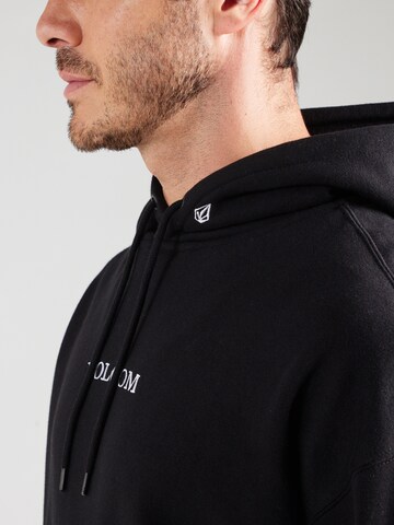 Volcom Sweatshirt 'STONE' in Black