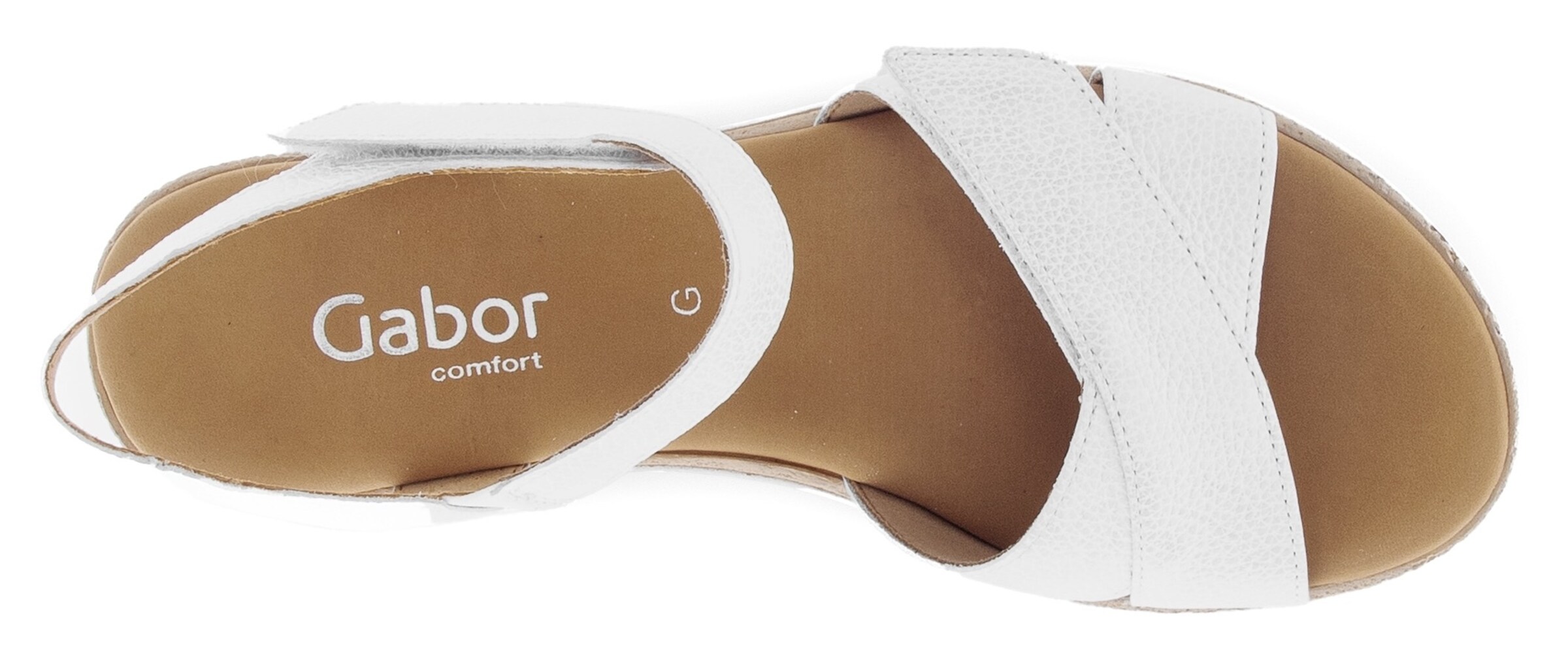 GABOR - Sandália em branco