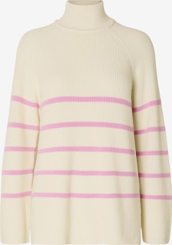 SELECTED FEMME Pullover 'KAMMA' in Beige: predná strana