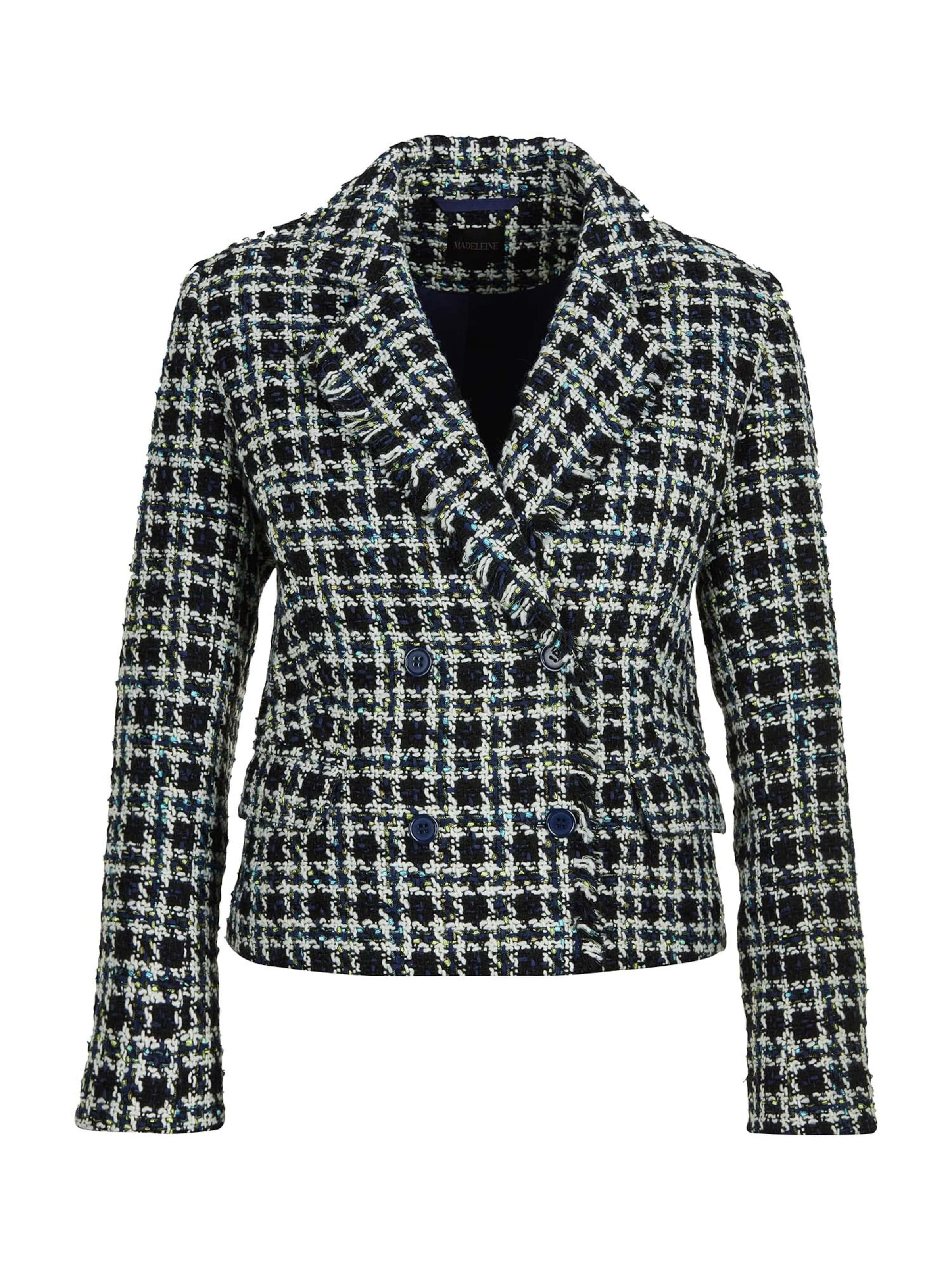 MADELEINE Blazer in Schwarz: Vorderseite