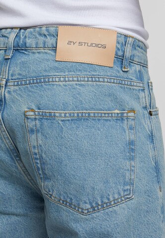 regular Jeans 'Arun Open Hem' di 2Y Studios in blu